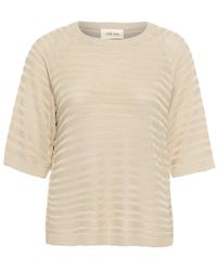 Cream - Round-Neck Knitwear - Lyst