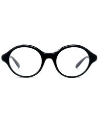 Loewe - Elegante Schwarze Ovale Brille - Lyst