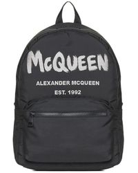 McQueen - Mochila metropolitana de con logo de grafiti - Lyst