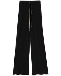 Rick Owens - Casual Zwarte Trekkoord Broek - Lyst