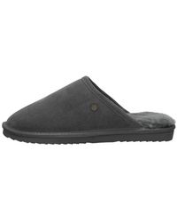 Warmbat - Schoenen ,Grijs ,Wol Classic Open Slipper - Lyst