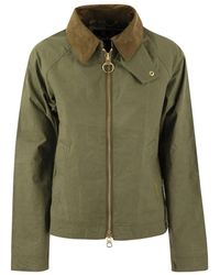 Barbour - Campbell short mackintosh - Lyst