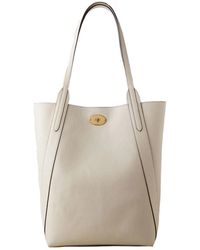 Mulberry - North south bayswater tote, chalk - Lyst