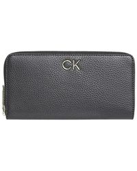 Calvin Klein - Re-Lock Slim Ritssluiting Portemonnee - Lyst