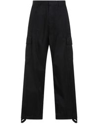 Off-White c/o Virgil Abloh - Trousers > wide trousers - Lyst