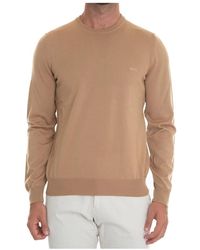 HUGO - Round-Neck Knitwear - Lyst