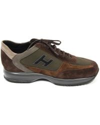 Hogan - E Leder Interaktive Sneakers - Lyst