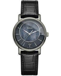 Rado - Accessoires ,Zwart ,Dia Master Horloge - Lyst