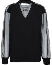 SIMONA CORSELLINI - Maglia Scollo A V - Lyst