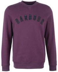 Barbour - Klassieke Crew Neck Sweatshirt - Lyst
