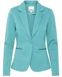 Ichi - Jassen ,Blauw ,Ihkate Bl Jacket - Lyst