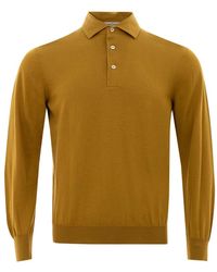 Gran Sasso - Langarm polo shirt - Lyst