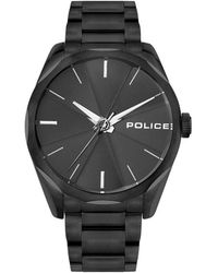 Police - Uhr neist schwarz metall pl.15712jsb/02m - Lyst