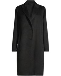Marella - Jassen ,Zwart ,Polyester Frine Coat - Lyst