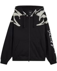 Y-3 - Zip-Through Sweatshirt - Lyst