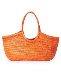 Dragon Diffusion - Tassen ,Oranje ,Leer Nantucket Big - Lyst