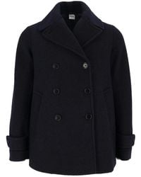 Aspesi - Double-Breasted Coats - Lyst