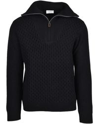 Paolo Pecora - Maglione Con Zip - Lyst