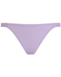 Vilebrequin - Badmode ,Paars ,Tanga Bikini Bottom Solid - Lyst