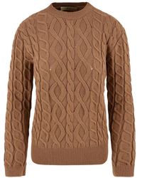 Akep - Round-Neck Knitwear - Lyst