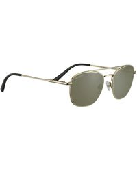 Serengeti - Classico aviator occhiali da sole - Lyst