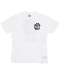 '47 - Tops ,Wit ,Katoen Backer Echo Tee - Lyst