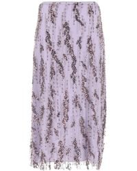 STAUD - Midi Skirts - Lyst