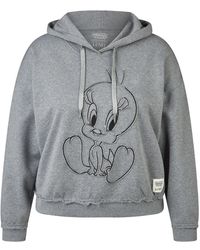 Le Comte - Hoodies & Sweatvesten ,Grijs ,Hoodies - Lyst