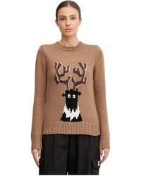 EA7 - Train Apres Ski Graphic Sweater - Lyst