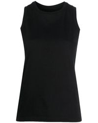 ARMARIUM - Tops ,Zwart ,Katoen Sleeveless Tops - Lyst