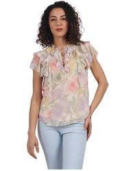 Ralph Lauren - Overhemden ,Veelkleurig ,Polyester Blouse Met Bloemenpatroon - Lyst