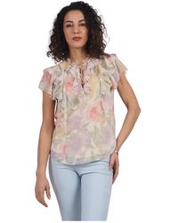 Ralph Lauren - Overhemden ,Veelkleurig ,Polyester Blouse Met Bloemenpatroon - Lyst
