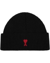 Ami Paris - Beanies - Lyst