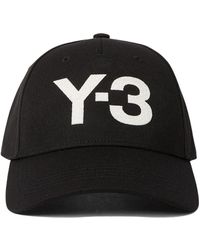 Y-3 - Cappellino da baseball con logo ricamato in poliestere - Lyst