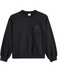 Levi's - Hoodies & Sweatvesten ,Zwart ,Katoen Everyday Crewneck Sweatshirt - Lyst