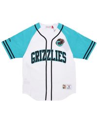 Mitchell & Ness - Fitness ,Veelkleurig ,Katoen Nba Practice Day Jersey Grizzlies - Lyst