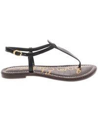 Sam Edelman - Zwarte Gigi Thong Sandalen - Lyst