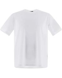 Herno - Tops ,Wit ,Katoen T-Shirts - Lyst