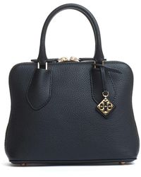 Tory Burch - Schwarze handtasche swing leder umhängetasche - Lyst