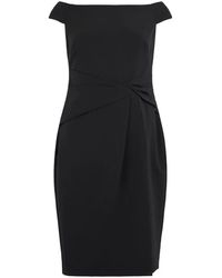 Ralph Lauren - Mini Jurk Met Wijde Halslijn - Lyst