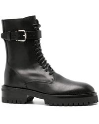 Ann Demeulemeester - Lace-Up Boots - Lyst