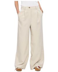 Modström - Broeken ,Polyester Galemd Wide Pants - Lyst