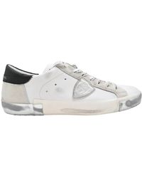 Philippe Model - Foxy lamine low top sneakers - Lyst