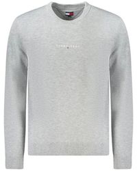 Tommy Hilfiger - Grauer Woll Herren Pullover - Lyst