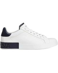 Dolce & Gabbana - Weiße Sneakers Für Männer Aw25 - Lyst