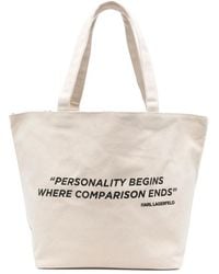 Karl Lagerfeld - Tote Bags - Lyst