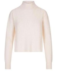 Max Mara - Fufy Ribbed Mock Neck Sweater - Lyst