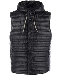 Herno - Mouwloze Gewatteerde Jas - Lyst