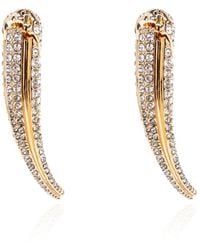 Tory Burch - Oorbellen Met Glinsterende Kristallen - Lyst