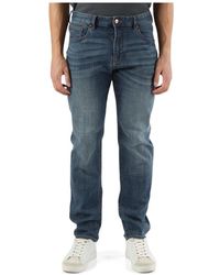 Armani Exchange - Jeans slim fit cinque tasche - Lyst
